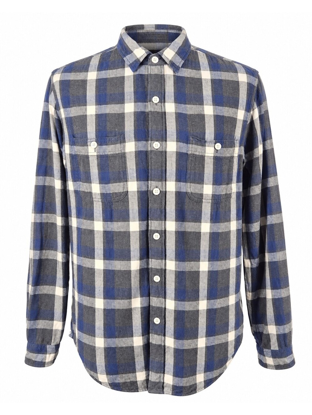 J.Crew New York Sporting Life Large Plaid Cotton Flannel Shirt